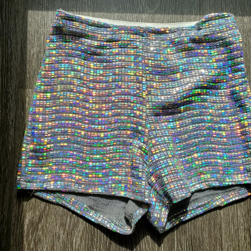 Sequin shorts